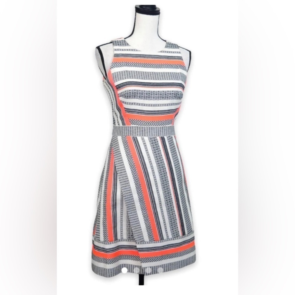 Kate Spade New York Women's Pink and White Dress